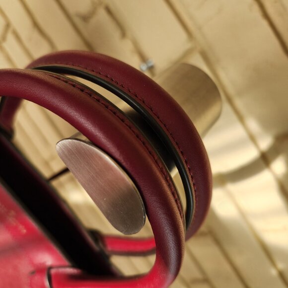 Like New Kate Spade NY Melanie Burgandy Shoulder Bag Purse Medium - Picture 6 of 13